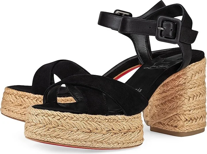 Women's Calakala 70MM Suede Platforms - Black - Size 6 - Image 2