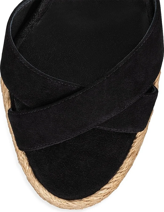 Women's Calakala 70MM Suede Platforms - Black - Size 6 - Image 4