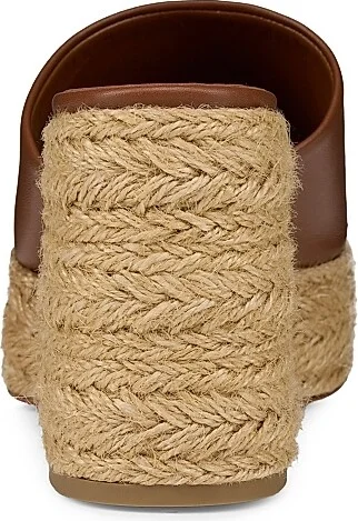 Women's Calakala Leather 85MM Mules - Cuoio - Size 6 - Image 3