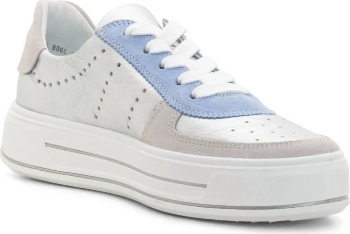Women's Calgary Shoes In Blue/silver