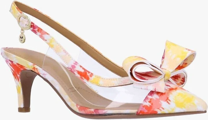 Women's Calista Sandal In Clear/warm Multi Fabric