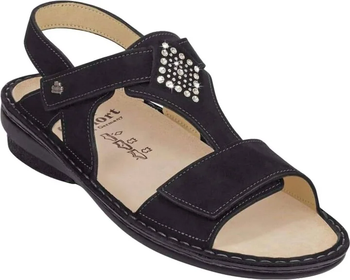 Women's Calvia Comfort Fashion Sandals In Black