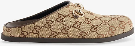 Womens Camel Ebony Supreme Canvas Mules Eur 38/5 Uk Women