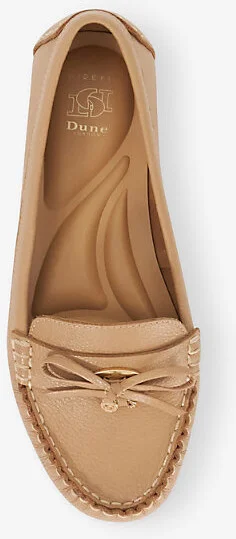 Womens Camel Leather Grovers Leather Loafers Eur 38/5 Uk Women - Image 2