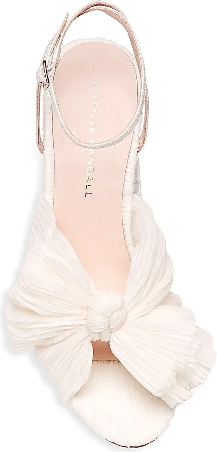 Women's Camellia Knotted Sandals - Pearl - Size 5 - Image 5
