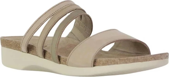Women's Camila Slip-On Sandals In Taupe Combo