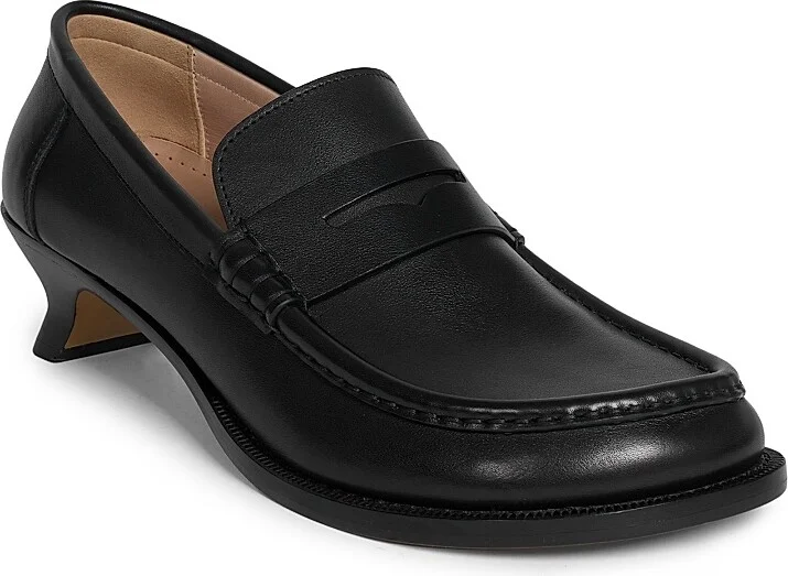 Women's Campo Flap-Back Leather Loafers - Rust - Size 6 - Image 6