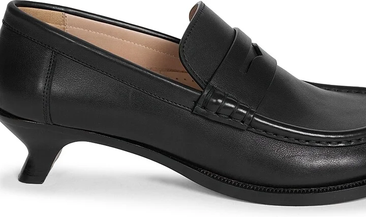 Women's Campo Flap-Back Leather Loafers - Rust - Size 6 - Image 9