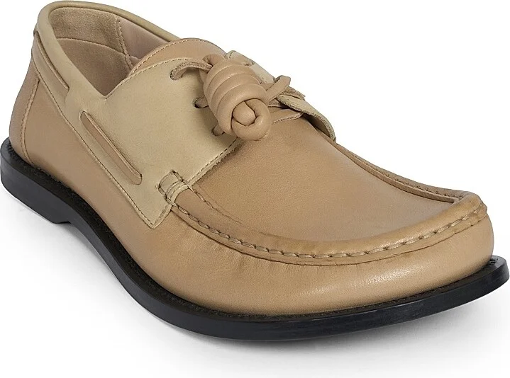 Women's Campo Leather Boat Shoes - Cinnamon Sand - Size 6 - Image 2
