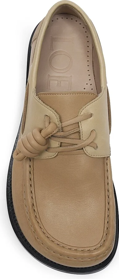 Women's Campo Leather Boat Shoes - Cinnamon Sand - Size 6 - Image 4