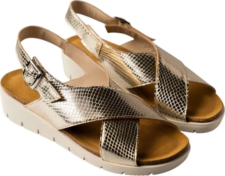 Women's Cancun Sandals In Metallic