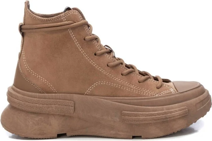 Women's Canvas Cnkle Booties In Taupe