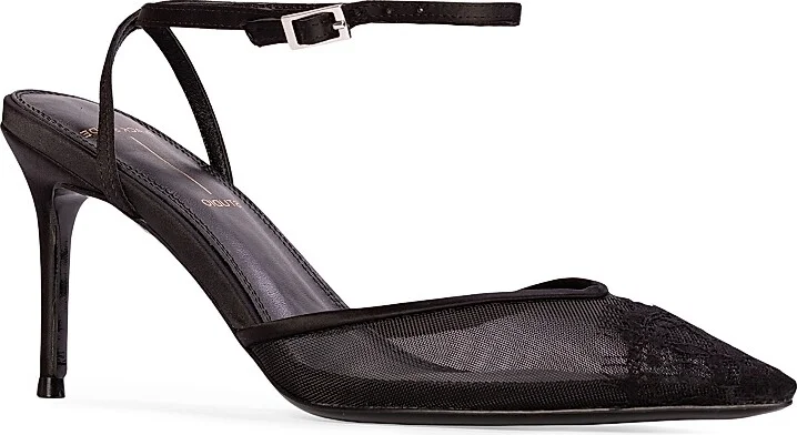 Women's Cara 80MM Mesh Sandals - White Mesh - Size 5 - Image 7