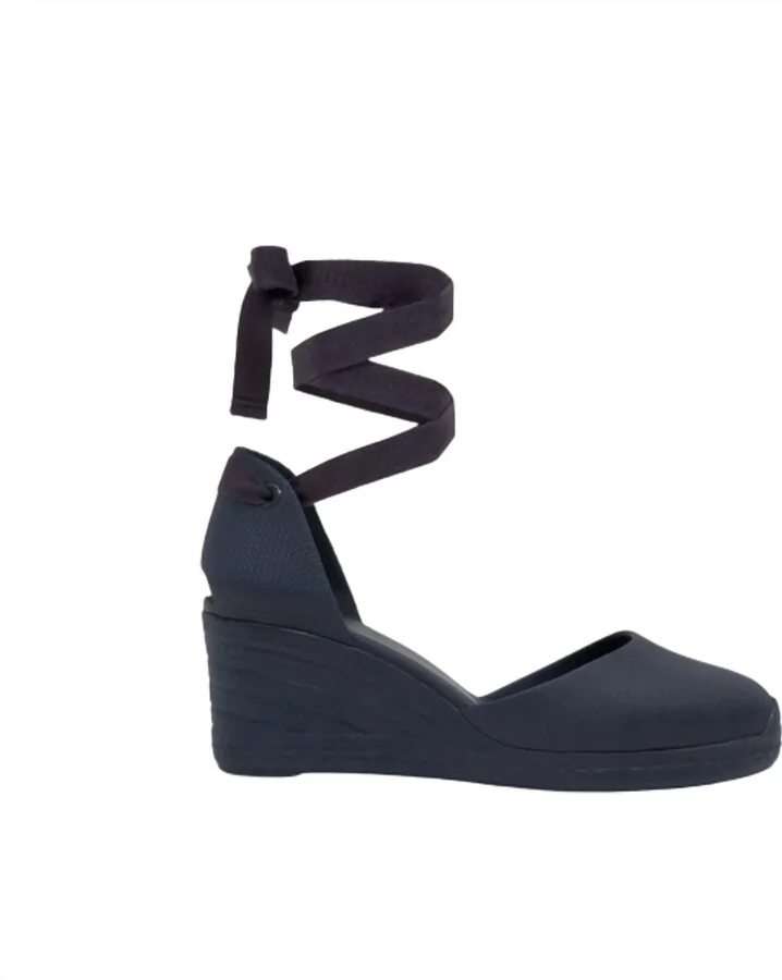 Women's Careen Rubber Espadrille In Blue
