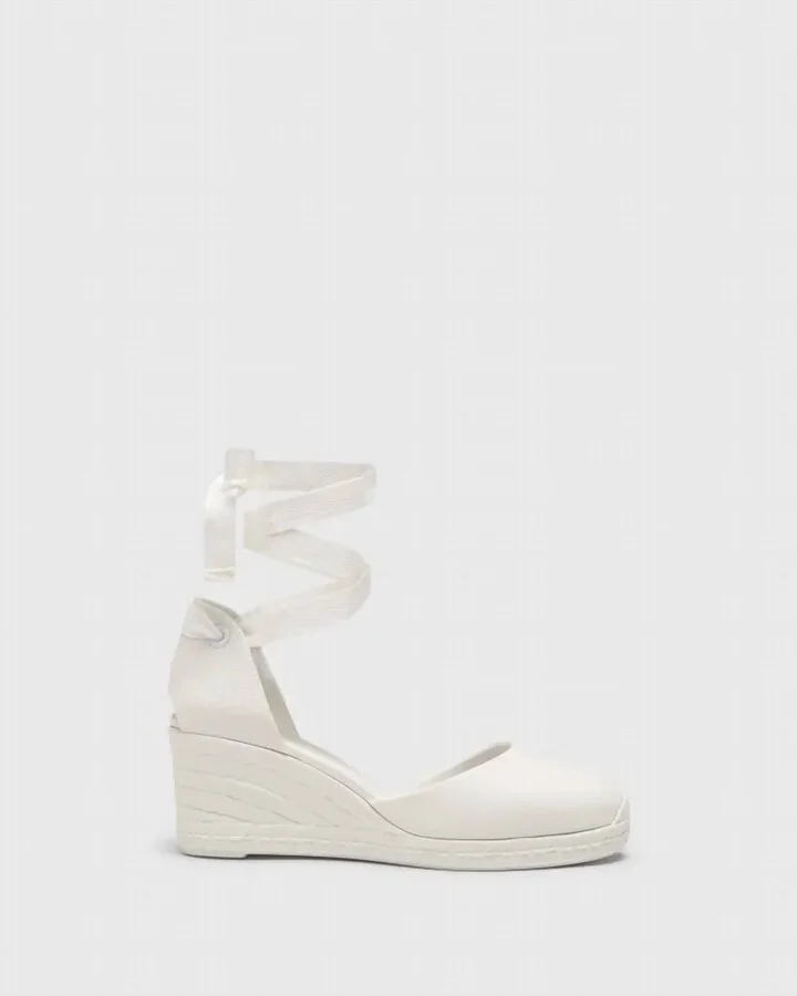 Women's Careen Rubber Espadrille In White