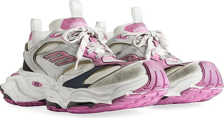 Women's Cargo Sneakers - Grey Pink - Size 8 - Image 2