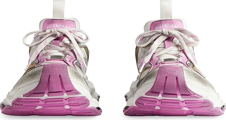 Women's Cargo Sneakers - Grey Pink - Size 8 - Image 4
