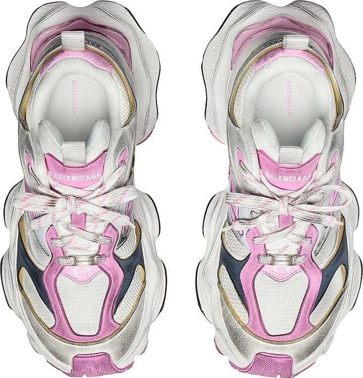 Women's Cargo Sneakers - Grey Pink - Size 8 - Image 5