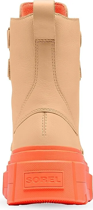Women's Caribou X Lace-Up Boots - Orange - Size 5 - Image 3
