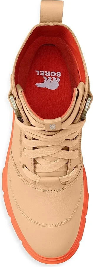 Women's Caribou X Lace-Up Boots - Orange - Size 5 - Image 5