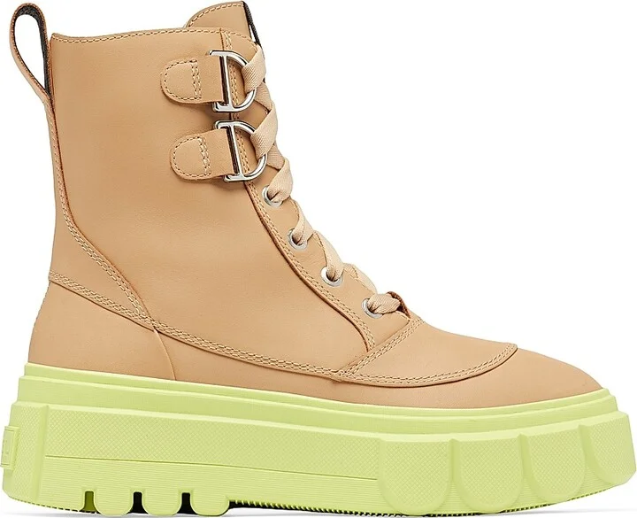Women's Caribou X Lace-Up Boots - Orange - Size 5 - Image 10
