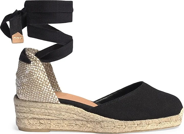 Women's Carina 3 Espadrille Wedge Sandals - Black - Size 5