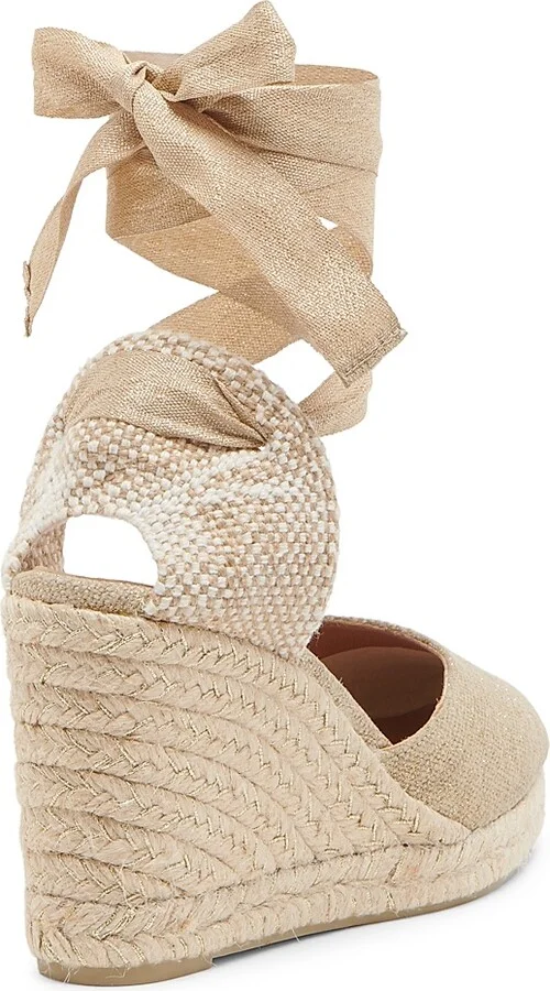 Women's Carina 8 Espadrille Wedge Sandals - Oro - Size 5 - Image 3