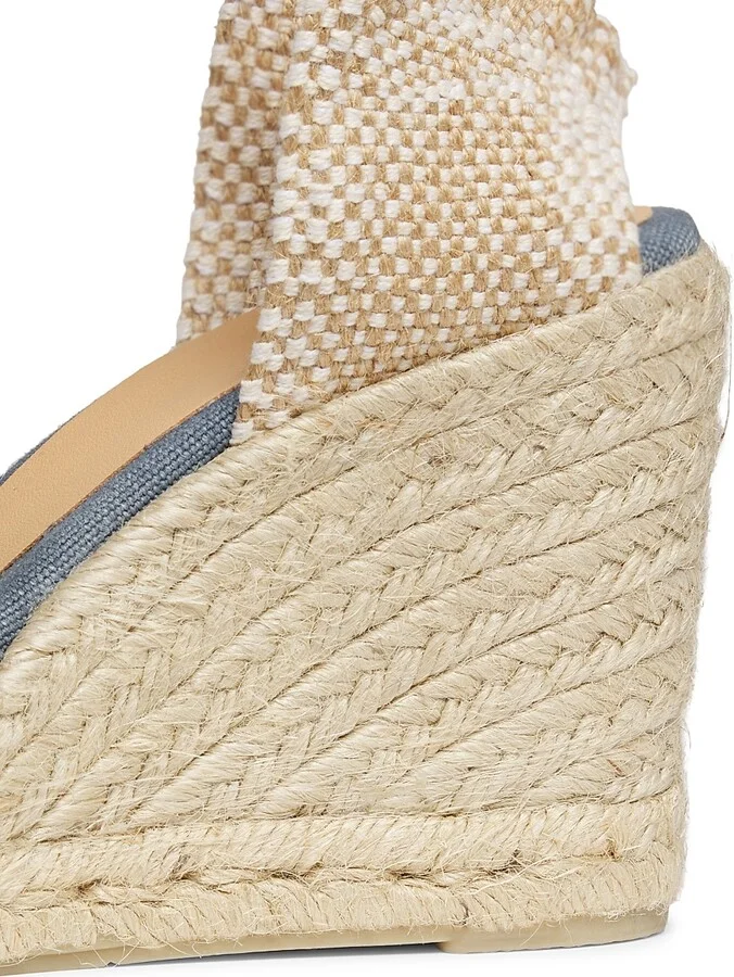 Women's Carina Cotton Canvas Espadrilles - Citadel Denim Blue - Size 8 - Image 5
