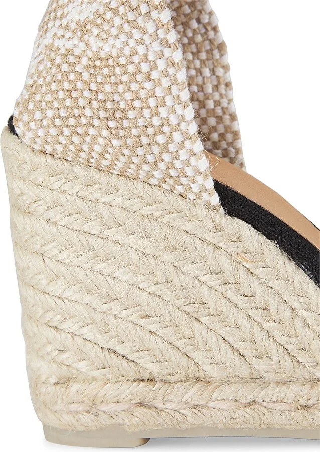 Women's Carina Espadrille Wedges - Black - Size 5 - Image 6