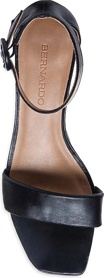 Women's Carla Leather Platform Sandals - Black - Size 6 - Image 6