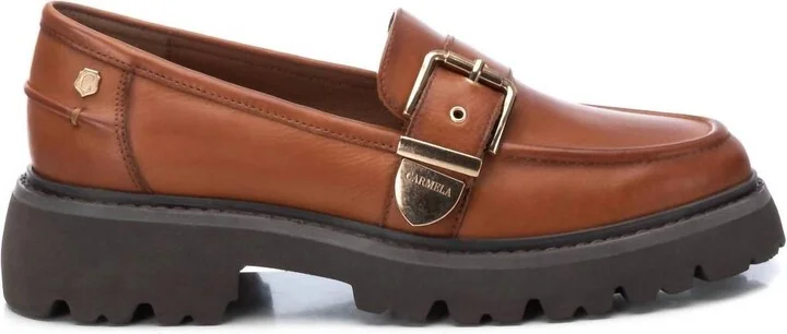 Women's Carmela Collection Leather Loafer In Camel