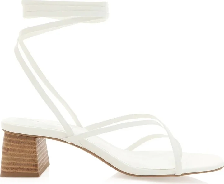 Women's Carmela Heel Sandal In White