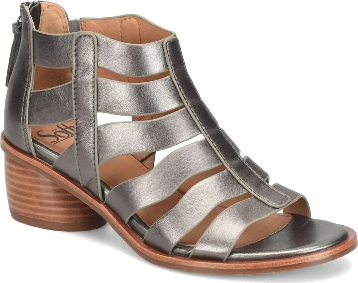 Women's Carmen Strappy Sandal In Pewter