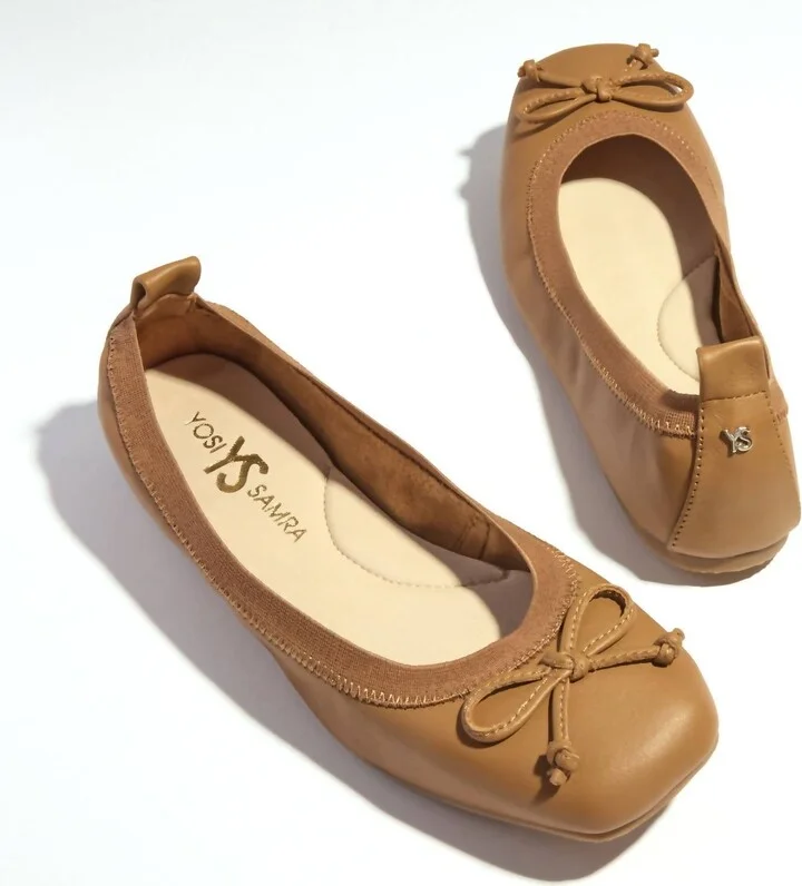 Women's Caroline Ballet Flat In Whiskey