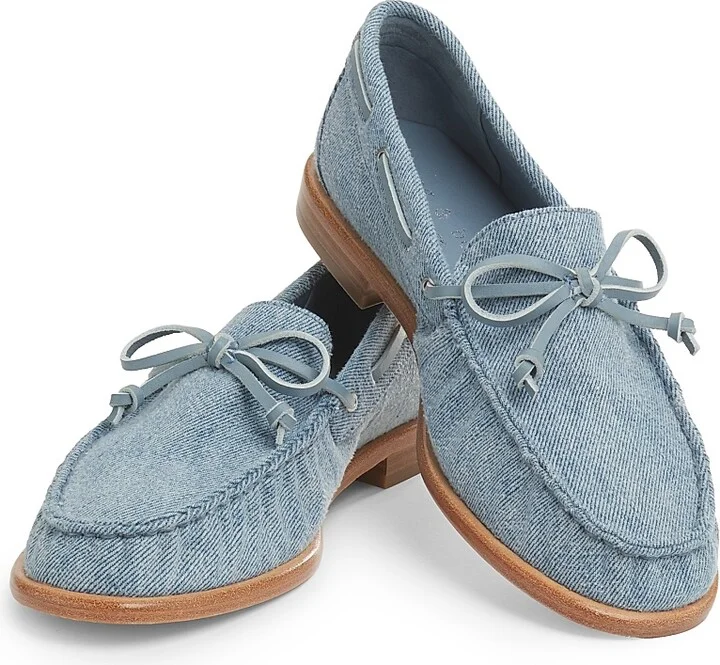 Women's Carter Denim Boat Shoes - Denim - Size 6 - Image 6