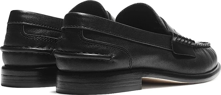 Women's Carter Leather Loafers - Black - Size 7 - Image 2