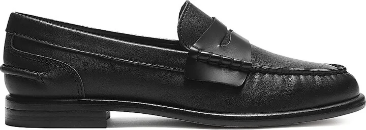 Women's Carter Leather Loafers - Black - Size 7