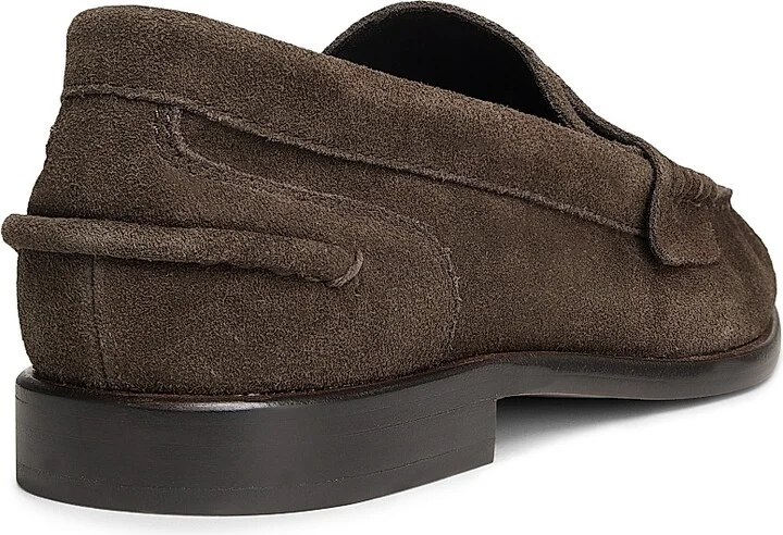 Women's Carter Suede Penny Loafers - Dark Espresso Suede - Size 5 - Image 3