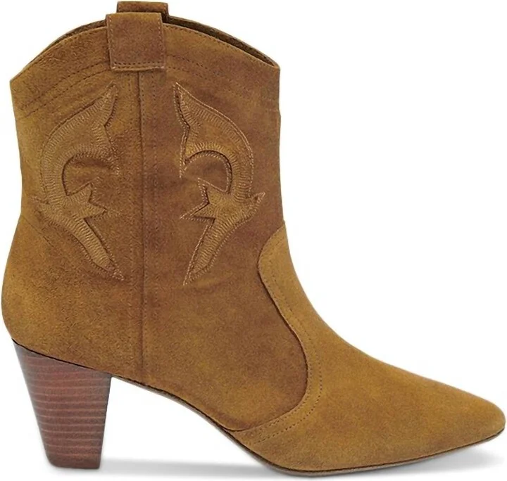 Women's Casey High Heel Boots In Bronze