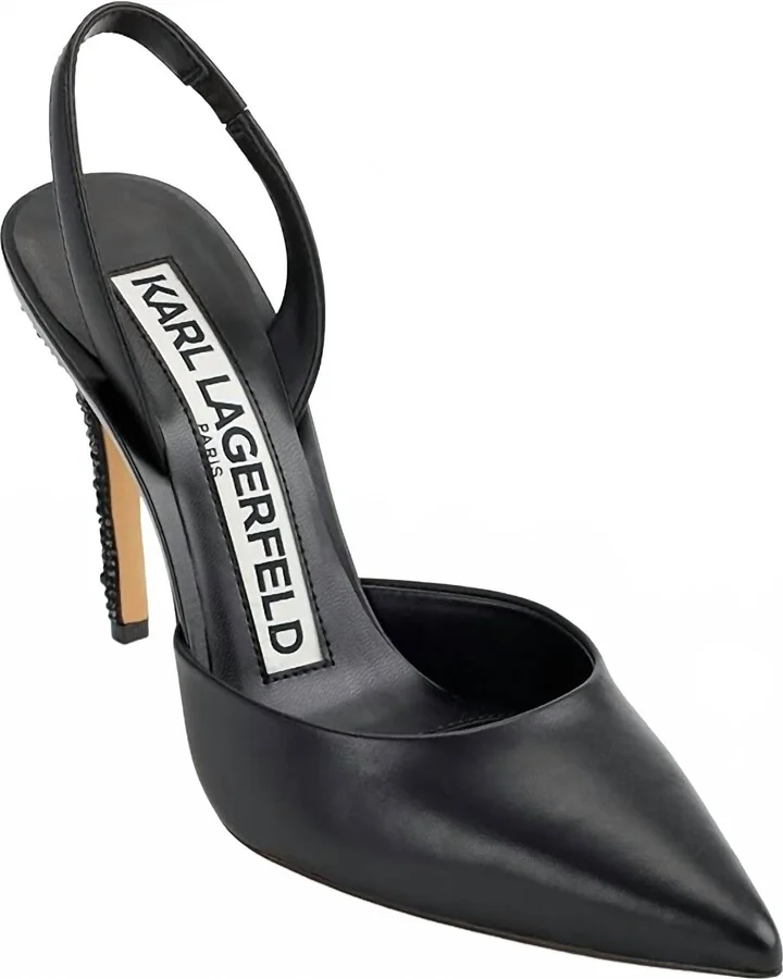 Women's Caslynn Slingback Pump In Black