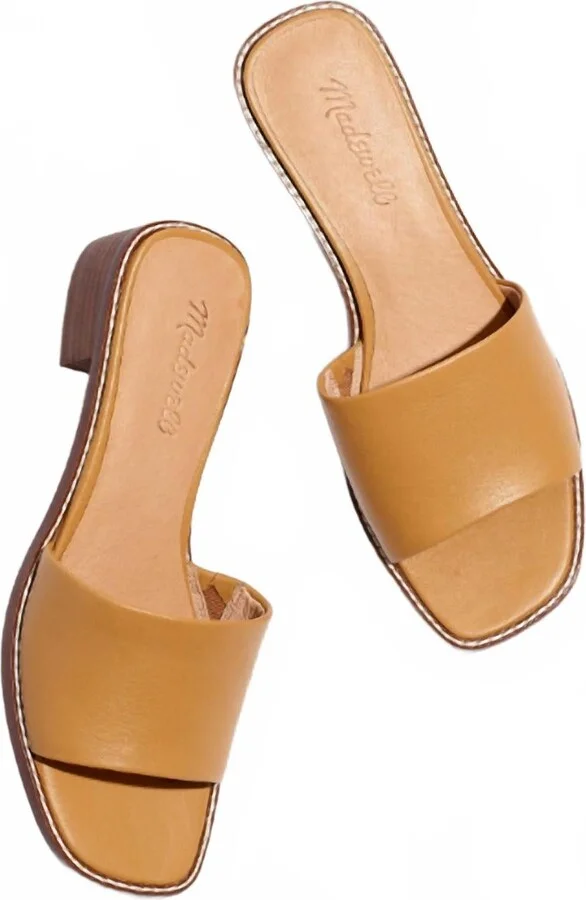 Women's Cassady Mule Sandal In Leather Desert Camel