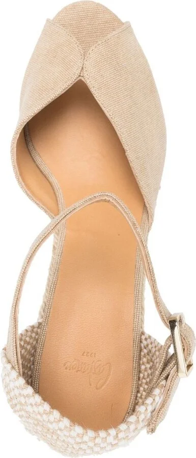 Women's Castaner Flat Shoes Beige - Image 2