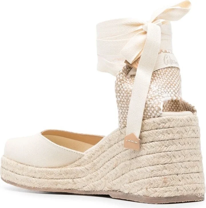 Women's Castaner Flat Shoes Beige - Image 2