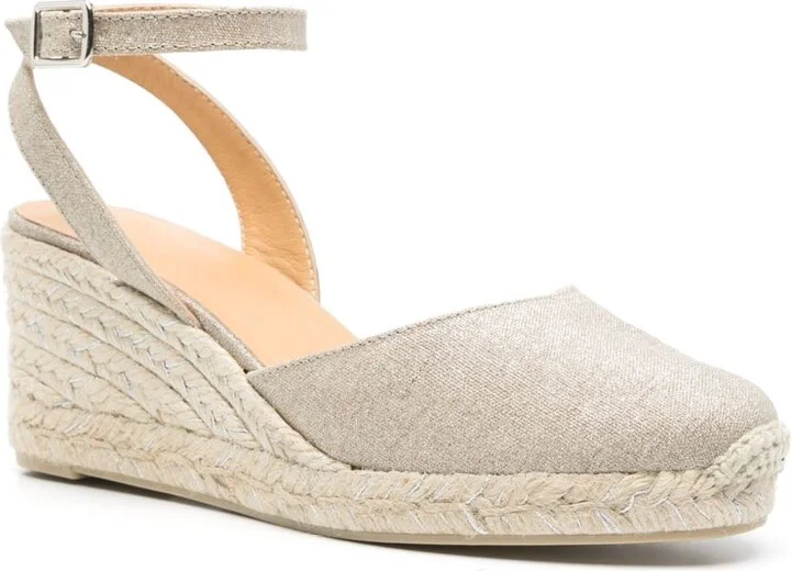 Women's Castaner Flat Shoes Beige - Image 3