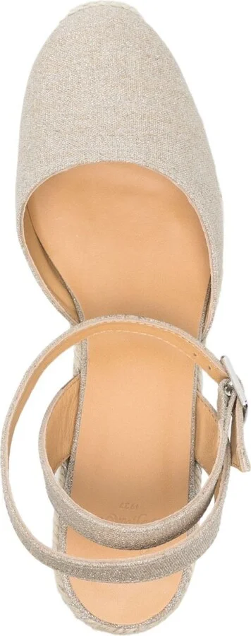 Women's Castaner Flat Shoes Beige - Image 4