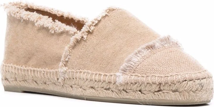 Women's Castaner Flat Shoes Beige - Image 4