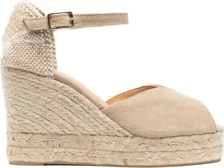 Women's Castaner Flat Shoes Beige
