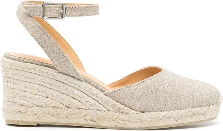 Women's Castaner Flat Shoes Beige