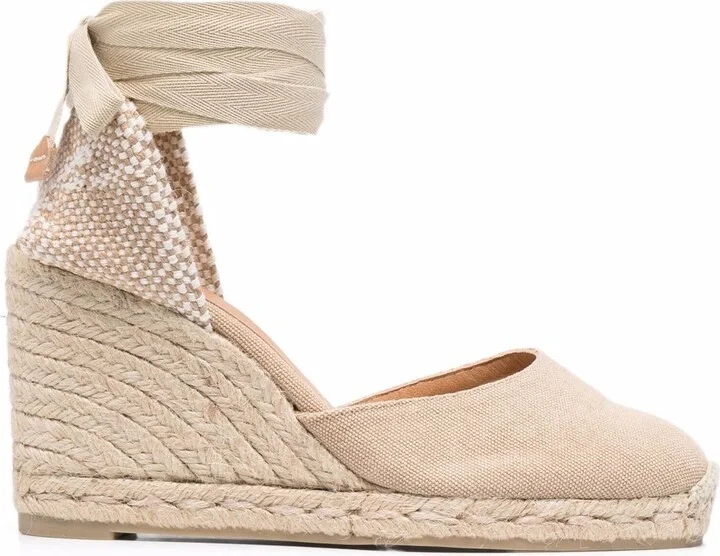 Women's Castaner Flat Shoes Beige