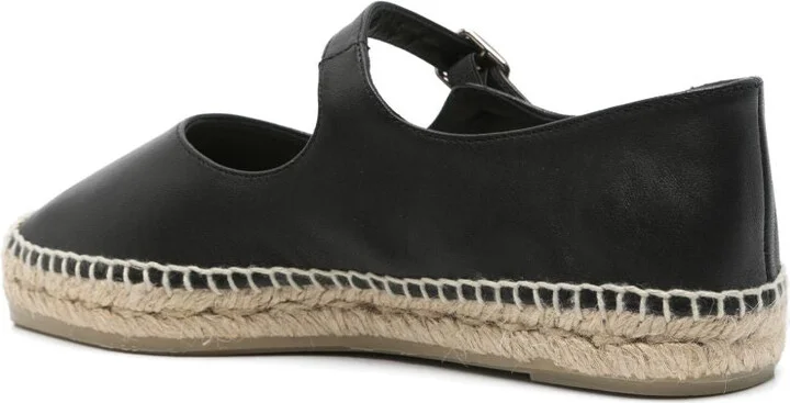 Women's Castaner Flat Shoes Black - Image 2